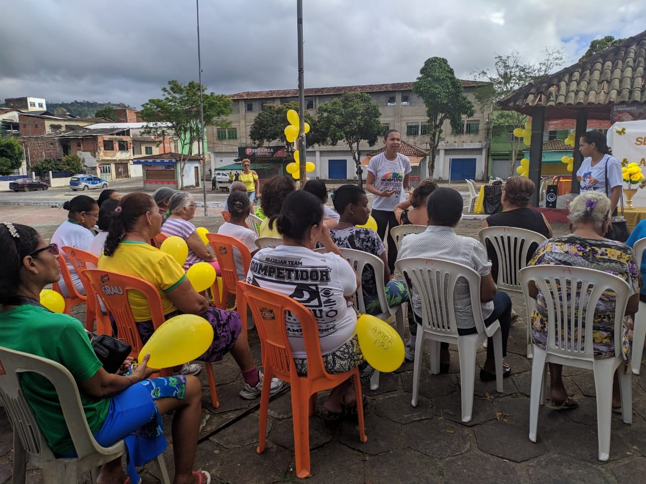 Camacã: PSF Luís Castro II realiza momento com idosos sobre Setembro Amarelo

